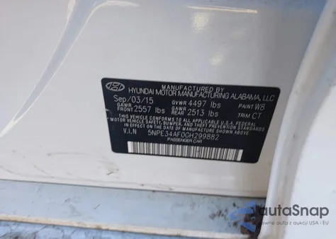 2016 Hyundai Sonata Sport from USA, damaged, VIN 5NPE34AF0GH299882